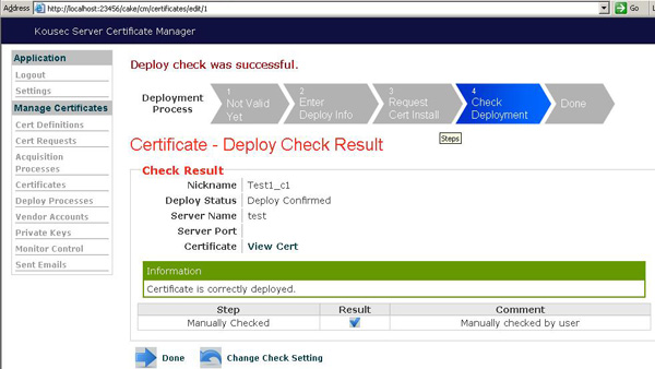 Cert Manager Screenshot 5