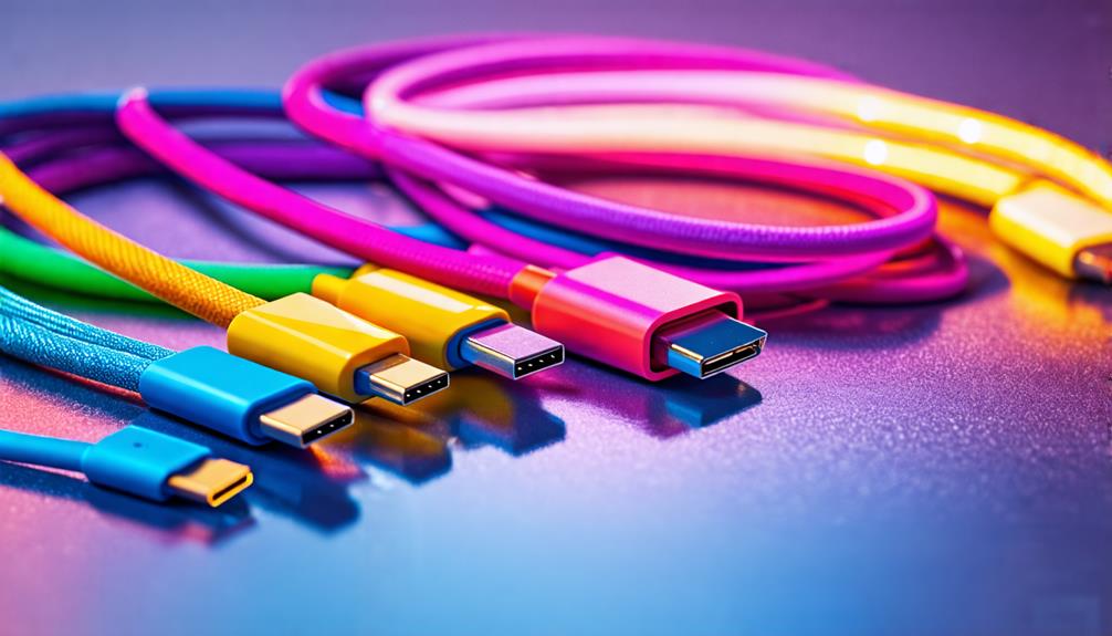 top type c charger cables