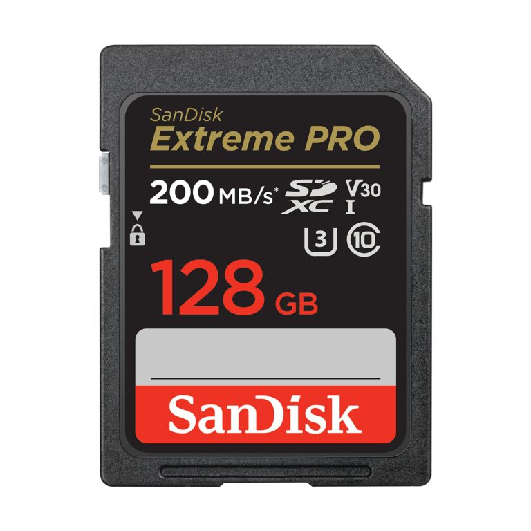 SanDisk 128GB memory card